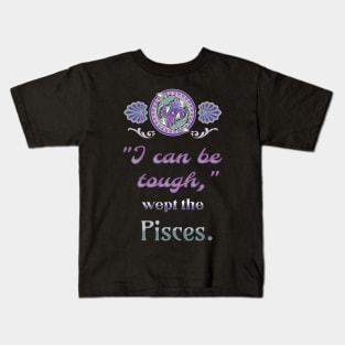 Ironic astrological quotes: Pisces Kids T-Shirt